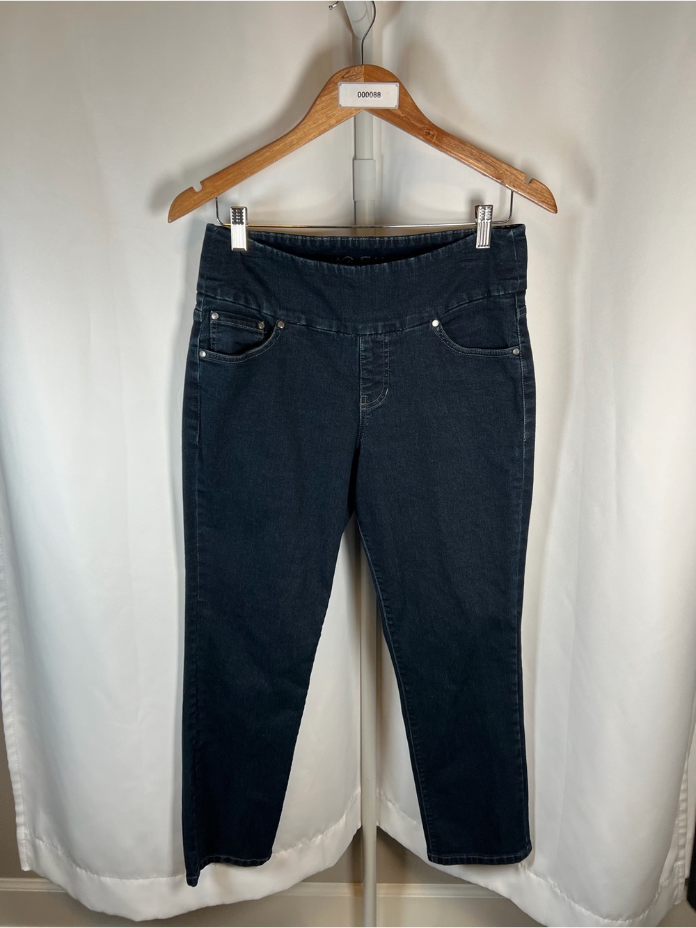 Jag Jeans High Rise Slim Ankle Dark Wash Pull On Jeans Women’s 10